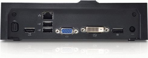 Dell Simple E-Port Replicator II USB-C / USB-A Stație de andocare cu DisplayPort 4K PD Ethernet Negru