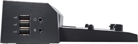 Dell Advanced E-Port USB-A Docking Station με DisplayPort Ethernet Μαύρο