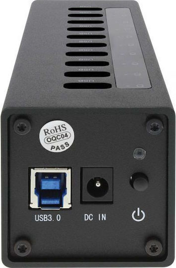 InLine Hub 10 Θυρών USB 3.0 με σύνδεση USB-A
