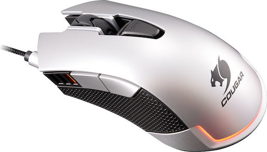 Cougar 3M530WOS.0001 Gaming Ποντίκι 5000 DPI Ασημί
