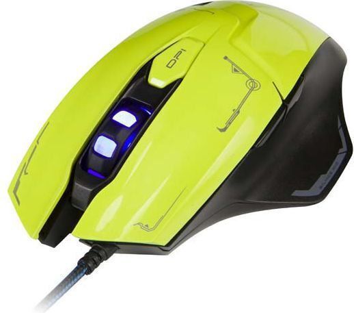 E-Blue Mazer Gaming Gaming Maus Gelb
