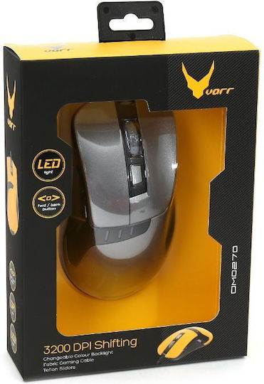 Omega Varr OM-270 Gaming Mouse 3200 DPI Gri