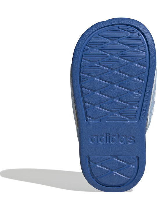 Kinder Badeschlappen Blau Adilette