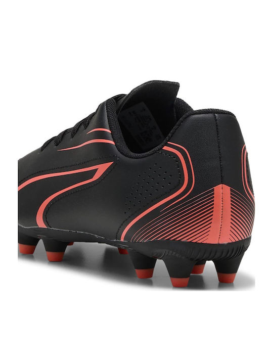 Vitoria Fg/ag Kids Molded Soccer Shoes Black