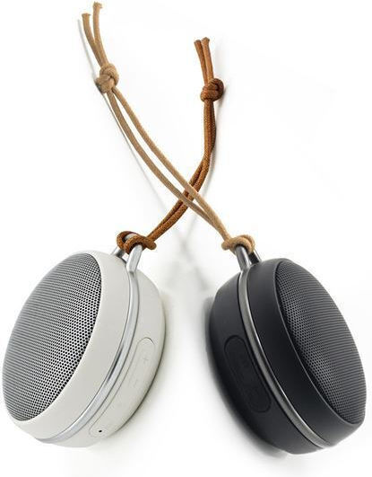 Sound Crush Macaron Αδιάβροχο Ηχείο Bluetooth 3W με Διάρκεια Μπαταρίας έως 9 ώρες Μαύρο