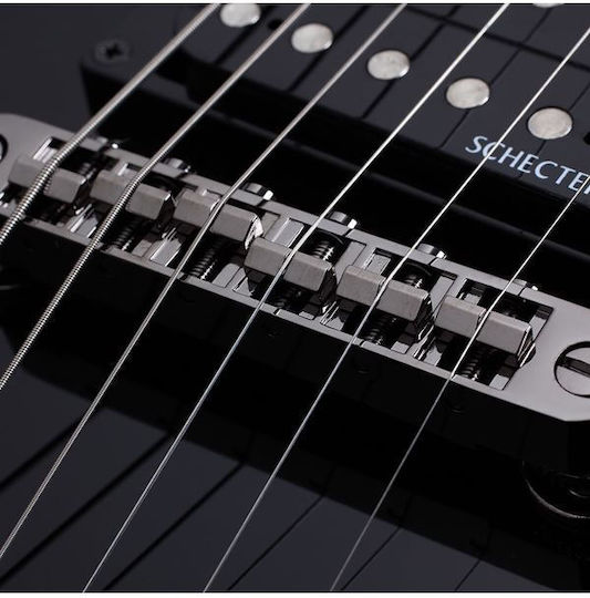 Schecter Omen 6 Gbk Ηλεκτρική Κιθάρα ST Style Μαύρη