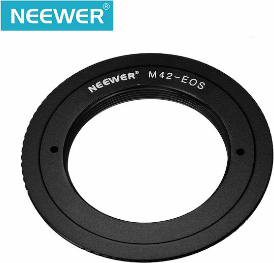 Neewer Aluminum Alloy Lens Mount Adapter Eos Camera M42 Lens 10087390