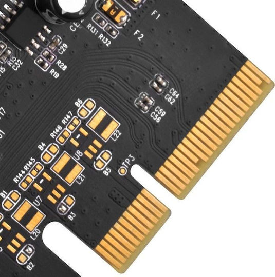Silverstone Κάρτα PCIe σε 1 θύρα USB 3.1 ECU04-E