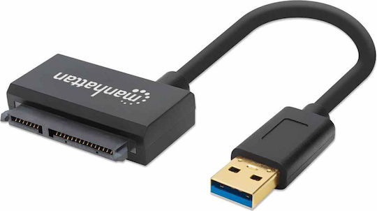 Manhattan 130424 USB to SATA Μπλε