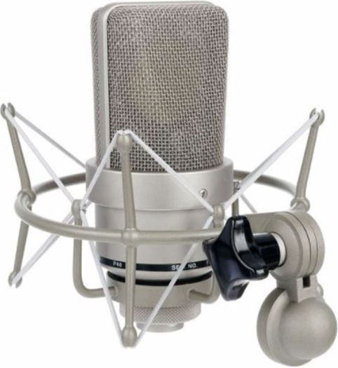 Neumann TLM 103 Mono-Set Set Kondensatormikrofon XLR Stoßmontiert für Gesang in Silver Farbe