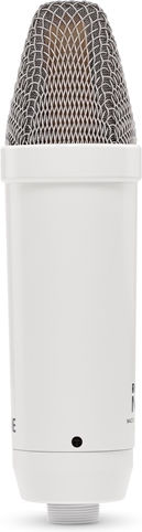 Rode NT-1 Signature Series Condenser Microphone Shock Mounted for Vocals in White Color