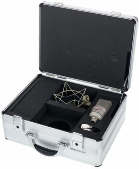 Neumann TLM 103 Mono-Set Set Kondensatormikrofon XLR Stoßmontiert für Gesang in Silver Farbe