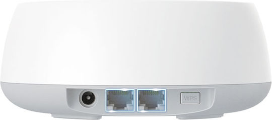 TP-LINK Deco BE25 v1 Точка за достъп с Mesh Wi-Fi 7 Двулентов (2.4 и 5GHz) Двоен комплект