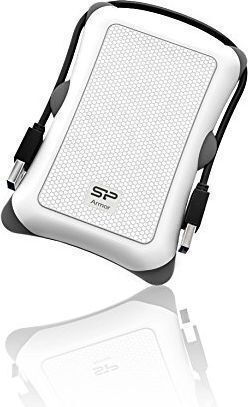 Silicon Power Armor A30 Θήκη για Σκληρό Δίσκο 2.5" SATA III με σύνδεση USB3.1 σε Λευκό χρώμα