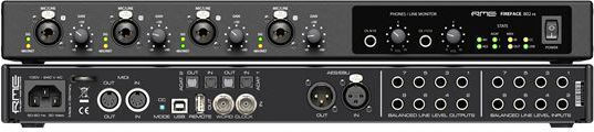 RME Fireface 802-FS AE 802-FS AE Επαγγελματική Κάρτα Ήχου για Rack με Σύνδεση USB, Firewire