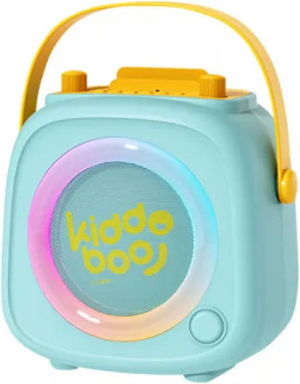 Kiddoboo Ηχείο Karaoke με Ασύρματο Μικρόφωνο και Εφέ Φωτισμού KidsVoice KB23028MNT Πράσινο