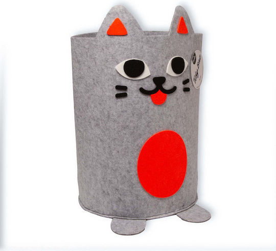 Omy Детска кошница за съхранение Сив 28x48x48см 1бр