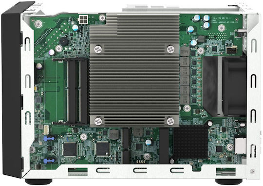 QNap TVS-h674 Dateiserver Turm mit 6 Festplattenschächte für HDD/M.2/SSD und 2 Ethernet-Ports