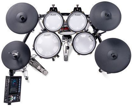Alesis Tobe Electronice Strata Core Gri Cu Scaun Căști Și Bețe De Tobe