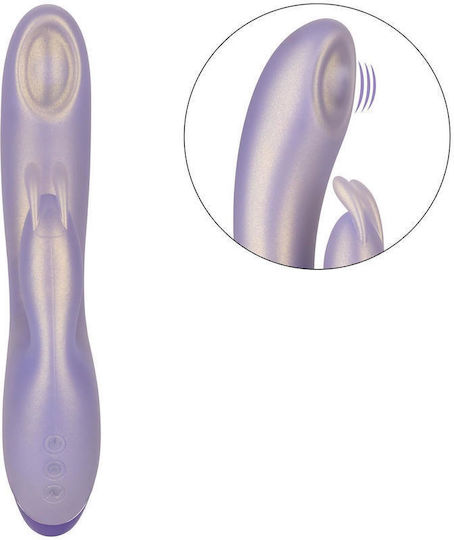 Boss Of Toys Mini Double Vibrator 3.7cm Purple