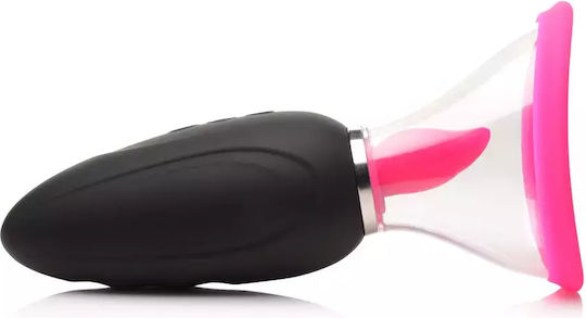 XR 10-Function Sucking and Licking Stimulator Xr Brands Mini Δονητής Διάφανος