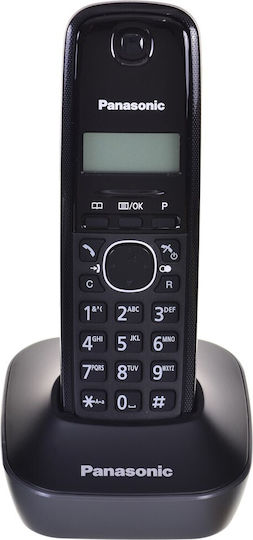 Panasonic KX-TG1611PDH Cordless Phone Black