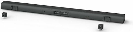 Philips Soundbar 2 Bluetooth und HDMI 30W mit Fernbedienung Schwarz TAB4208/10
