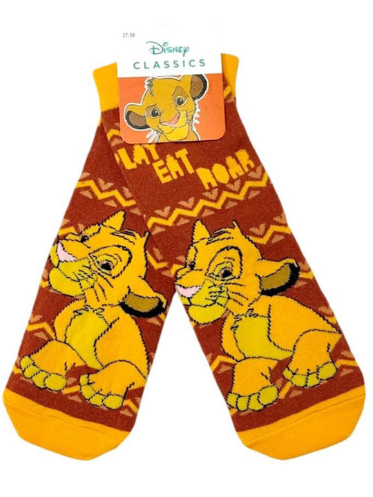 Disney Παιδικές Κάλτσες Lion King Πορτοκαλί