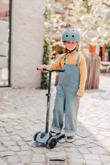 Scoot & Ride Kids Foldable Scooter Highwaykick 5 Led 3-Wheel for 5+ Years Blue