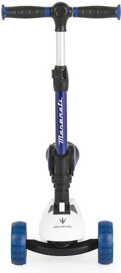 Byox Kids Scooter Foldable Maserati 3-Wheel with Seat for 18 Months Blue