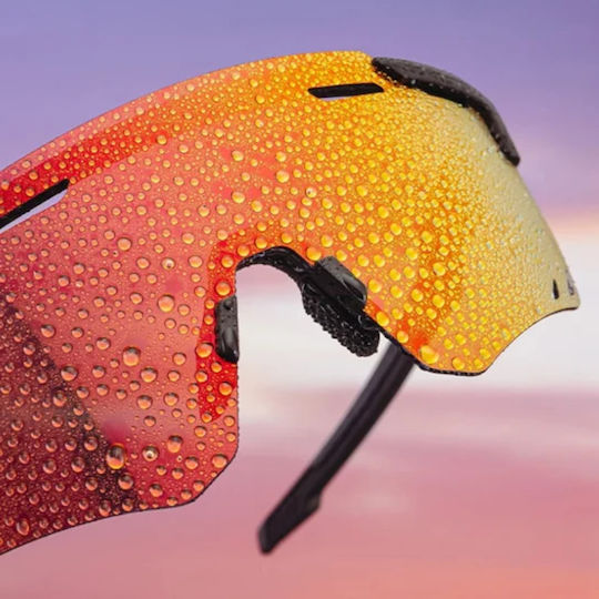 Rockbros Cycling Glasses with Black Frame & Polarized Lenses