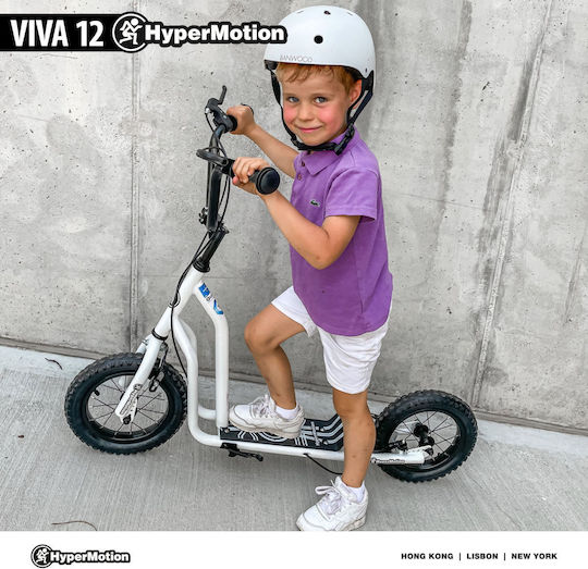 HyperMotion Kinderroller Viva 2-Rad Weiß