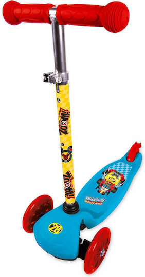 Seven Pătrat Scooter Pliabil Mickey 3 Roti Albastru Deschis