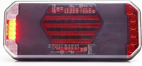 WAS Комплект фарове за ремарке LED с винтове 10 / 24V 1бр