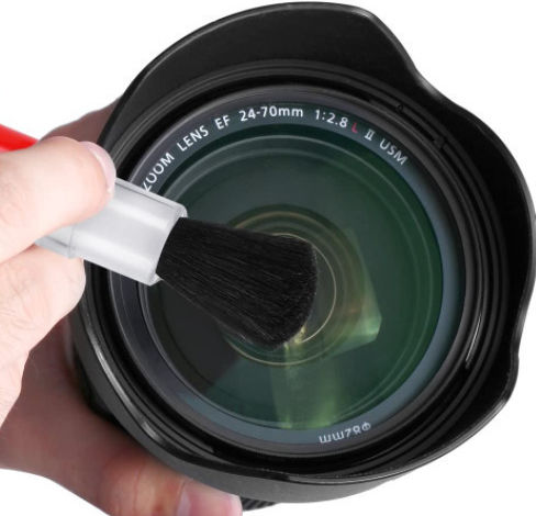 Neewer 3-in-1 Dslr Camera Cleaning Kit 1 Pair Anti-static Gloves Lens Brush Microfiber Cleaning Cloth 10090758