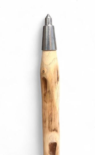 Baston de Drumeție Muntele Athos Lemn Natural de Castan 125 cm