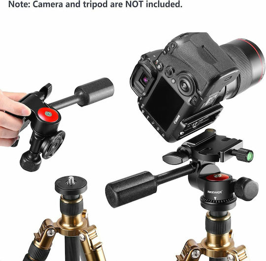 Neewer Single Handle Tripod Ball Head Three-dimensional 360 Degree Rotation 10093320