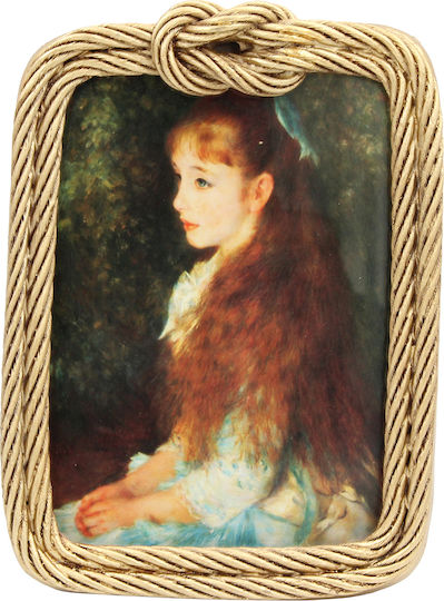 Polyresin Frame 13x18 cm 14.5x19.5 cm Gold Keskor 924611