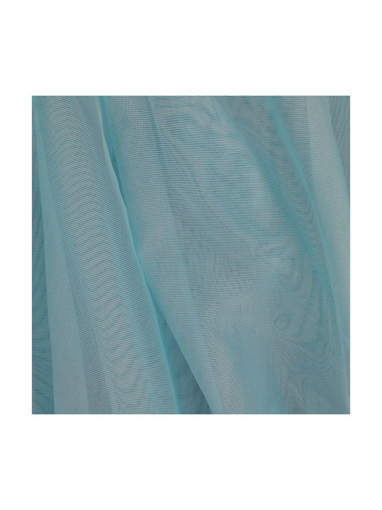 Saray Home Curtain with Pencil Pleat Light Blue KE 1940 140x280cm