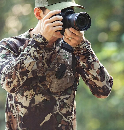 Cotton Carrier Camo Skout Camera Sling Style Harness 410camo Ιμάντας Φωτογραφικής Μηχανής Καμουφλάζ