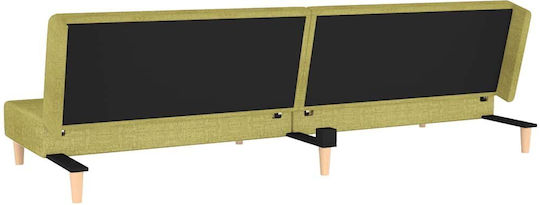 Διθέσιος Καναπές Κρεβάτι Πράσινος 200x84.5x69εκ.