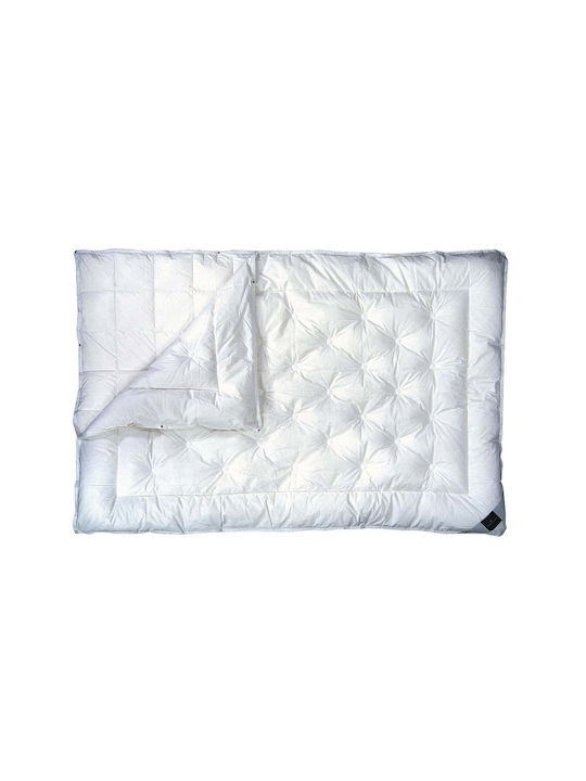 Billerbeck Pilotă Dublu De Puf 200x220cm 4 Seasons Alb