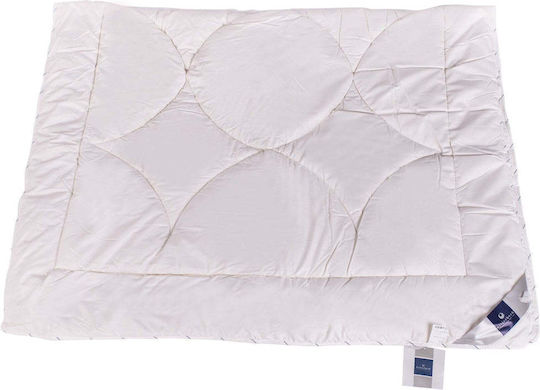 Billerbeck Πάπλωμα Διπλό Μάλλινο 200x220εκ. Wool Classic Λευκό