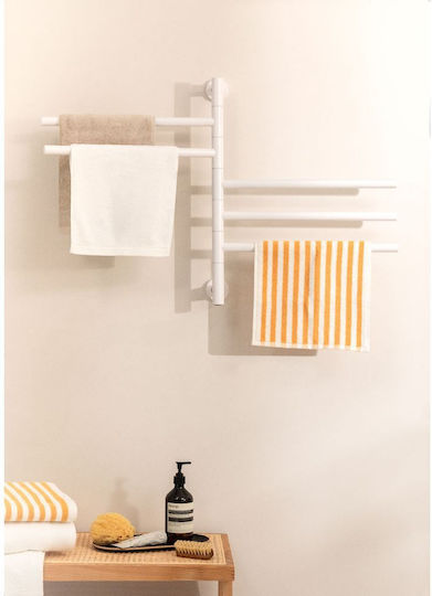 Create Ηλεκτρική Πετσετοκρεμάστρα 80W 63x47cm Λευκή