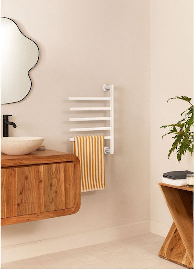 Create Ηλεκτρική Πετσετοκρεμάστρα 80W 63x47cm Λευκή