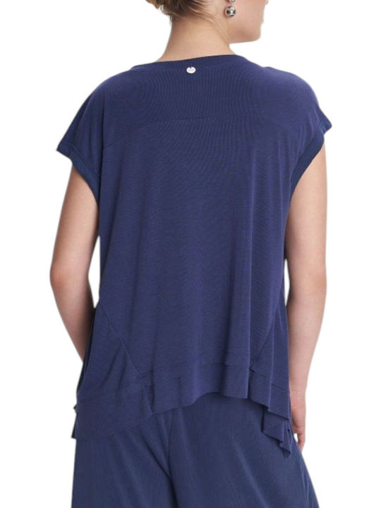 ALE - The Non Usual Casual Blouse Blue