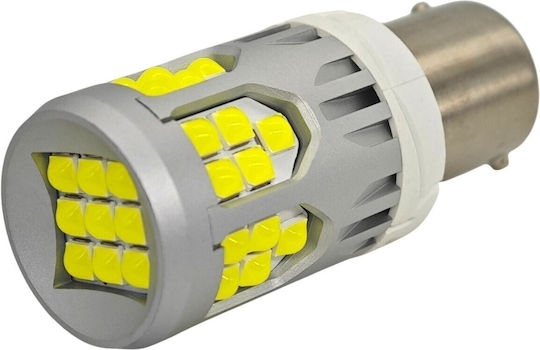 Λάμπα Αυτοκινήτου P21W / BA15S / R10W / DRL Canbus LED 5500K Ψυχρό Λευκό