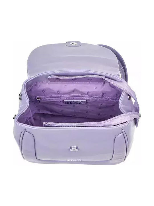 Damentasche Rucksack Flieder