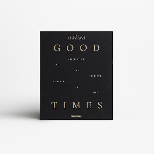 Printworks Album Good Times for 60 Photos Dimensions 10x15cm Black 10x15cm
