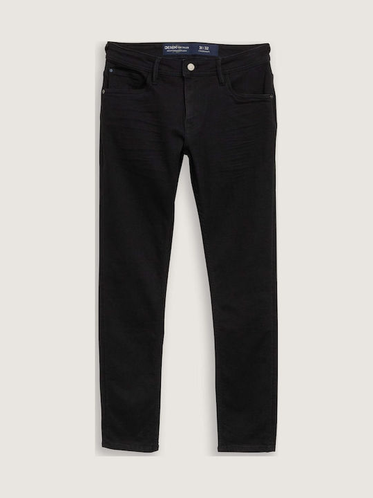 Piers Men's Jeans Pants with Slim Fit Black